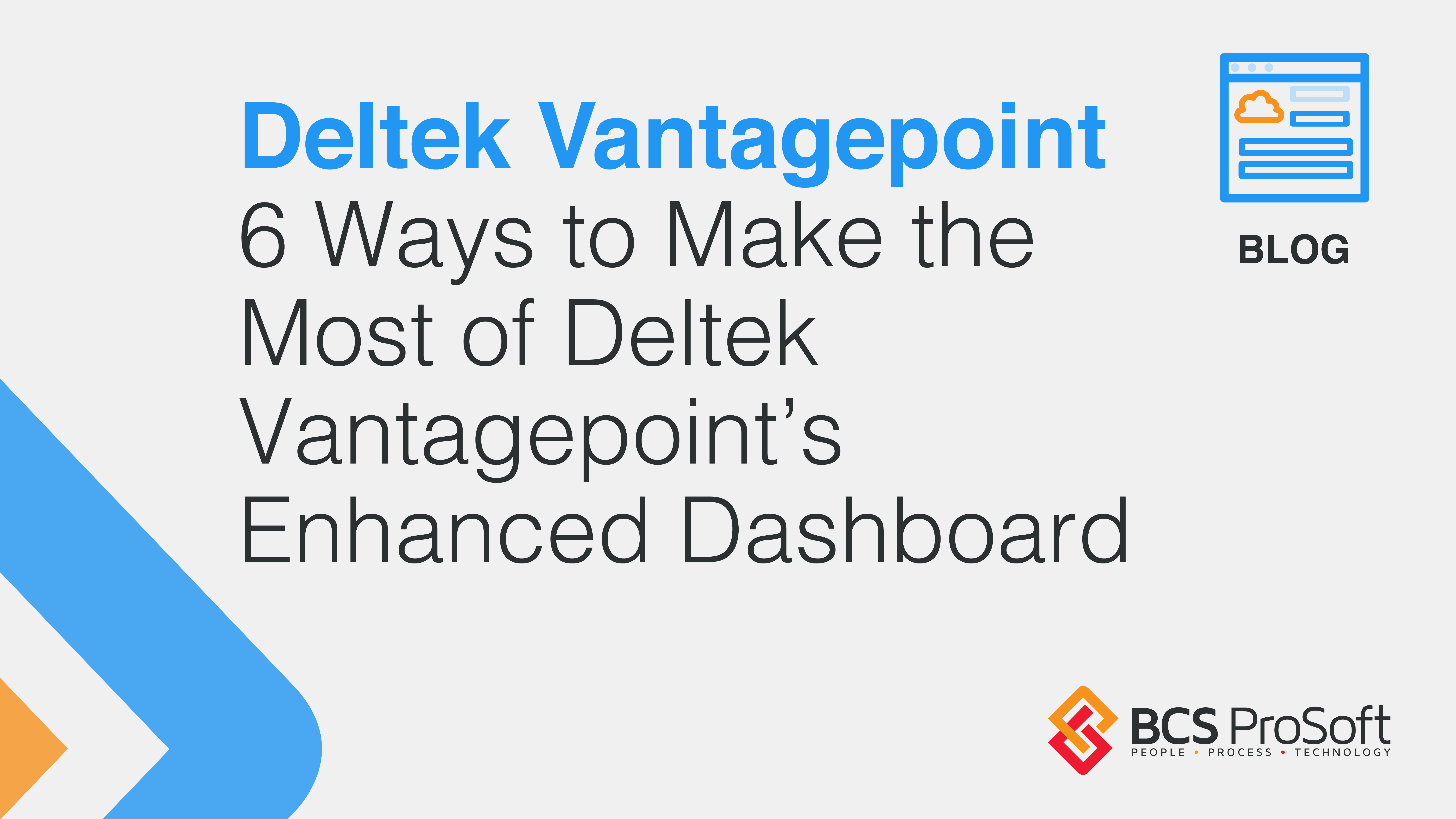 6 ways to make the most of deltek vantagepoints enhanced dashboard