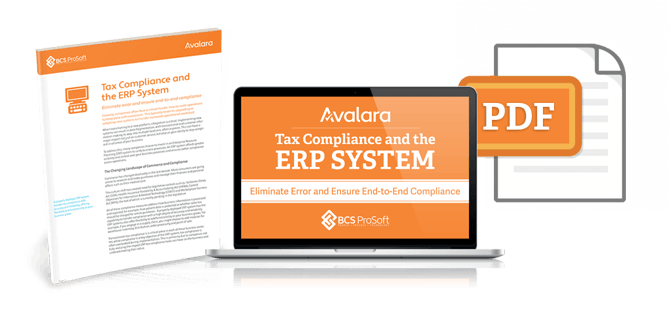 ERP Sales Tax Automation
