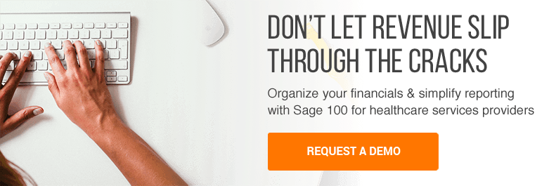Request a Sage 100 Demo Healthcare Services Providers