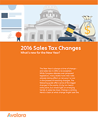 avalara 2016 sales tax changes guide