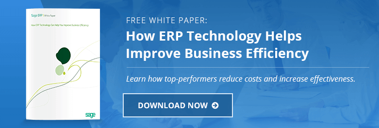 How ERP Technology Helps Improve Business Efficiency